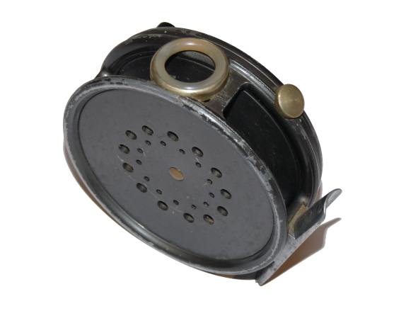 Hardy Perfect trout fly reel size 3 3/8" with line guard - Image 2