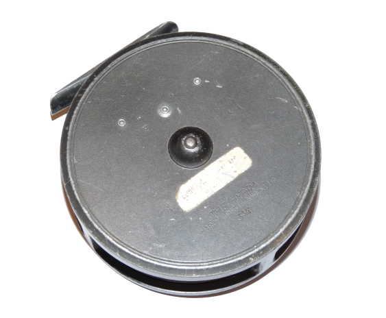 Hardy Hydra vintage classic light alloy fly reel with factory solid drum 3.75" - Image 4