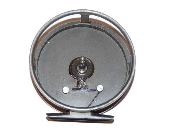 Hardy Hydra vintage classic light alloy fly reel with factory solid drum 3.75" - Image 5
