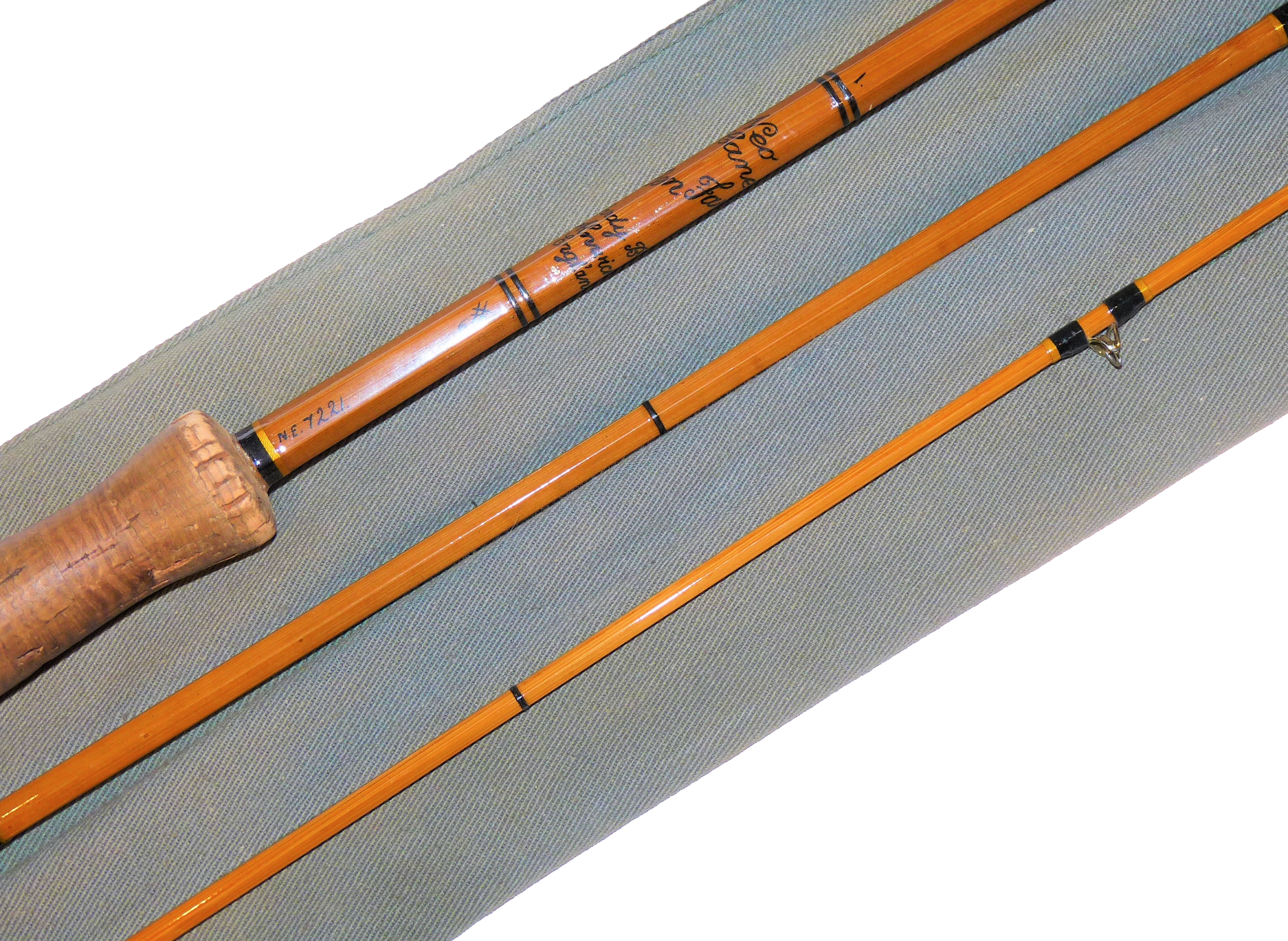 Hardy Neo Cane Glen Farrar 8' 3-piece trout fly rod line #6