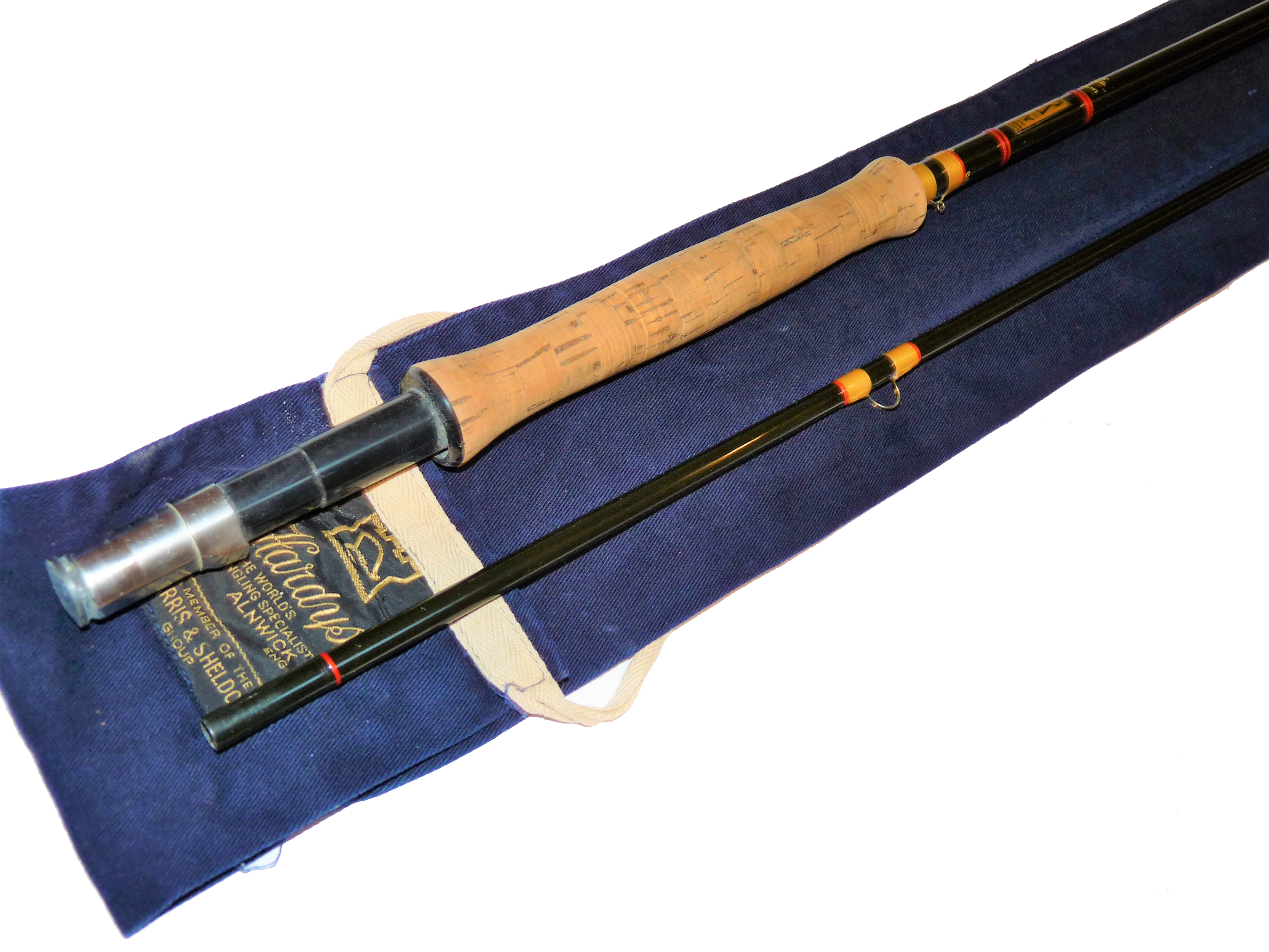 Hardy Fibalite Perfection 7' two piece trout fly rod line rated #7 - Image 3