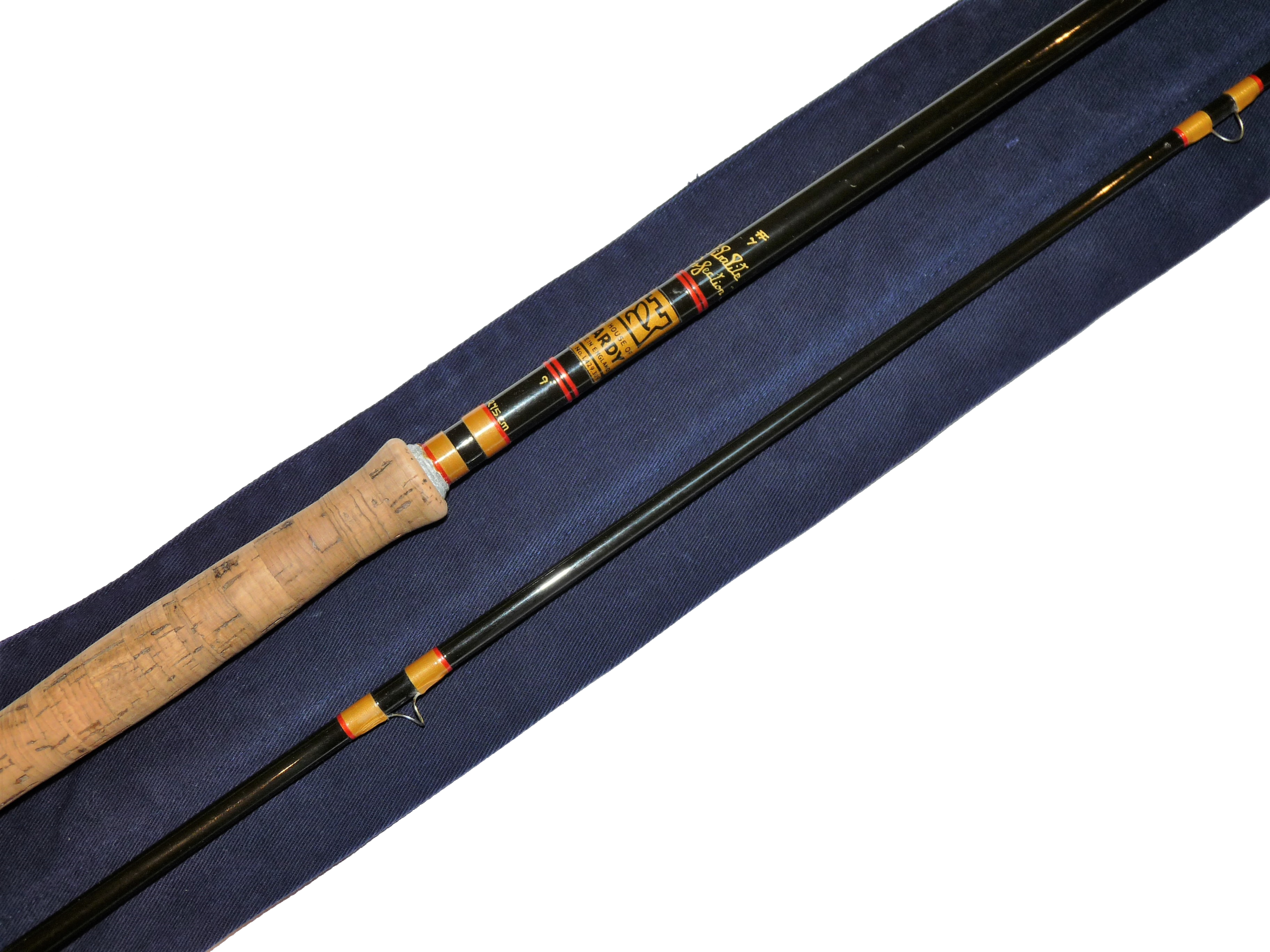 Hardy Fibalite Perfection 7' two piece trout fly rod line rated #7