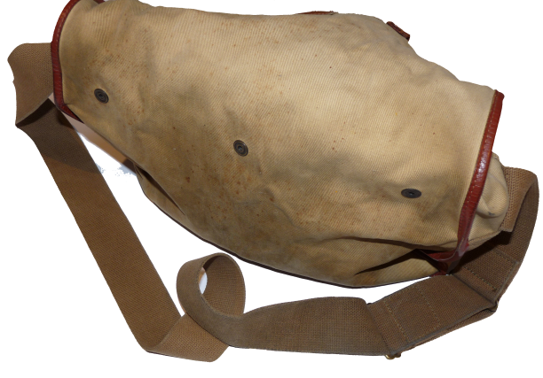 Hardy Canvas and leather compact trout fly fishing bag - Image 2