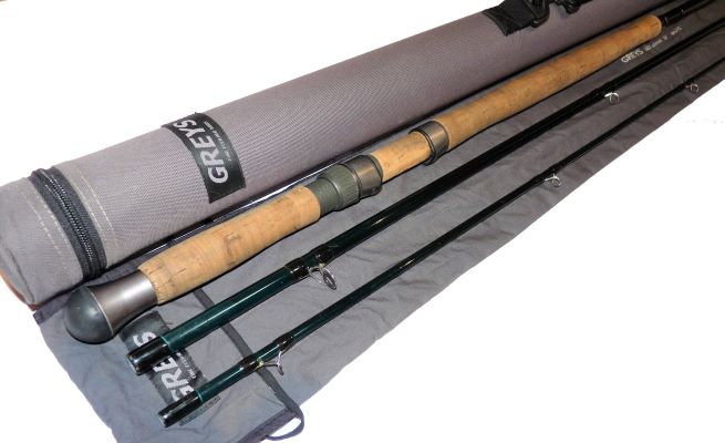 Greys GRX Salmon 14' three piece line rated #9/10 in case