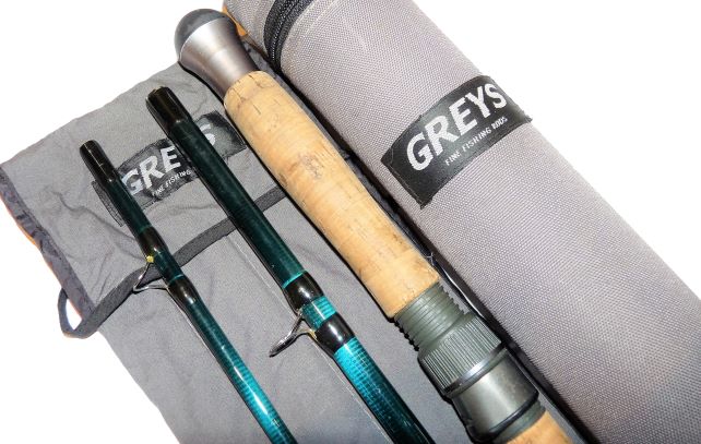 Greys GRX Salmon 14' three piece line rated #9/10 in case - Image 7