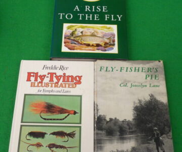 Alternative view of 3 x fly fishing books, Bernard Venables, Freddie Rice, Col. Joscelyn Lane