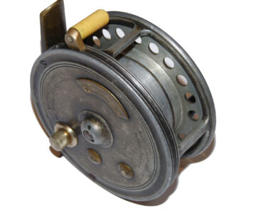 Alternative view of Hardy Silex Major for Manton Calcutta India 3.5″ casting reel