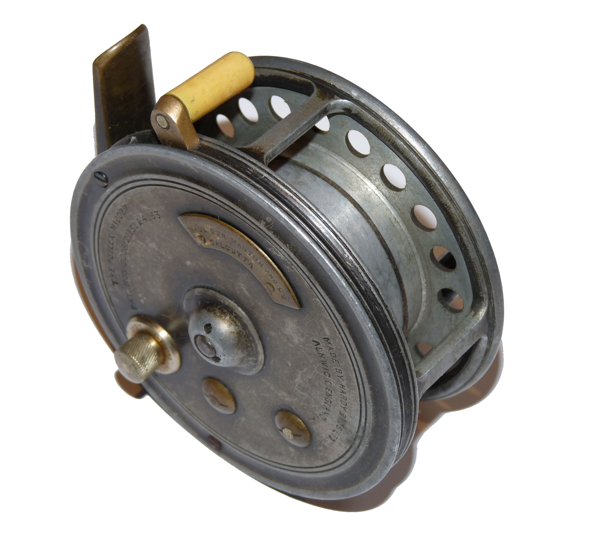 Hardy Silex Major for Manton Calcutta India 3.5″ casting reel - Image 2