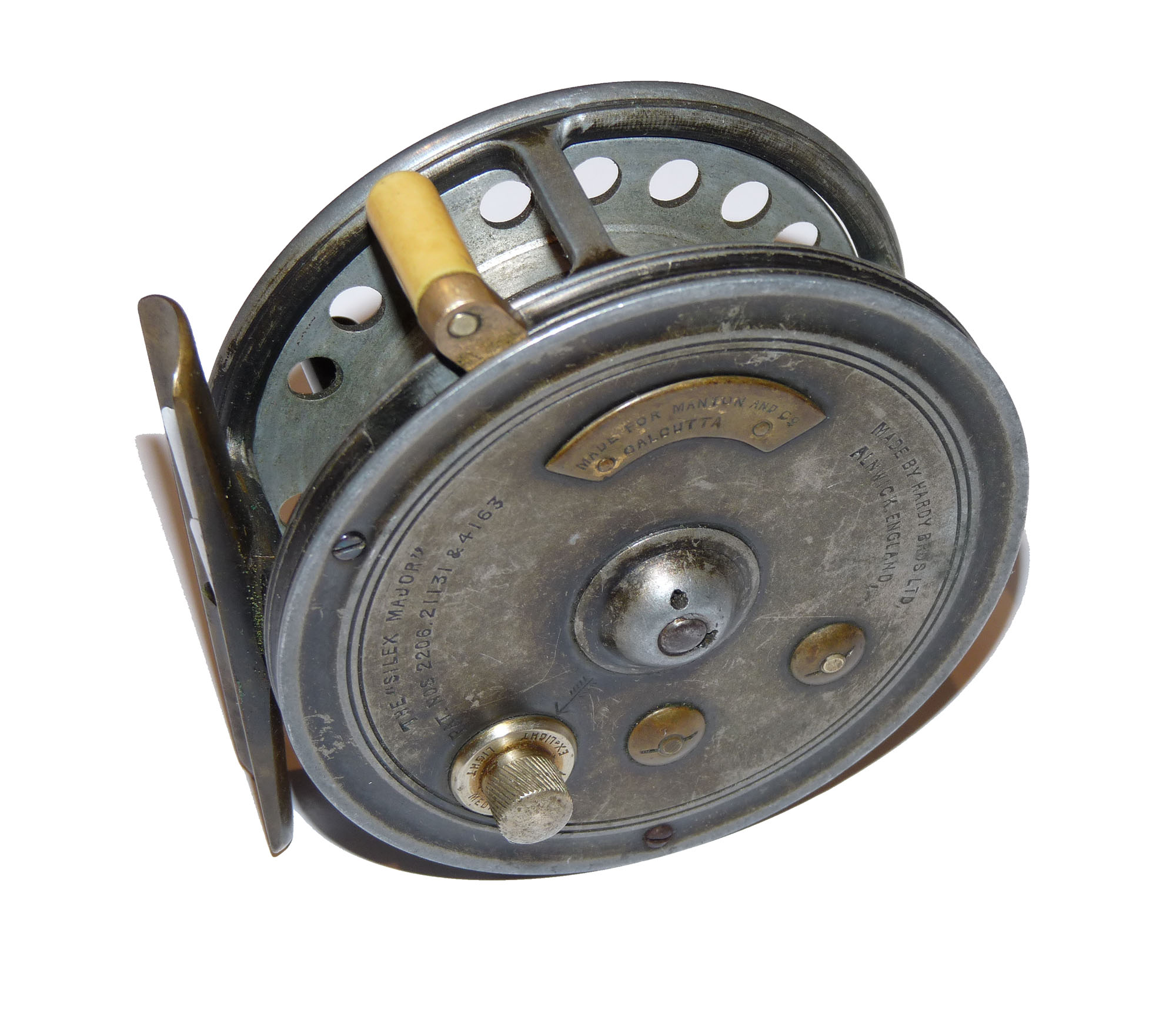 Hardy Silex Major for Manton Calcutta India 3.5″ casting reel - Image 4