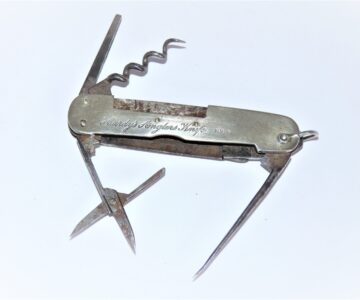 Hardy Anglers Knife No 4 With Multi Tools, Scissors, Screwdriver Blade