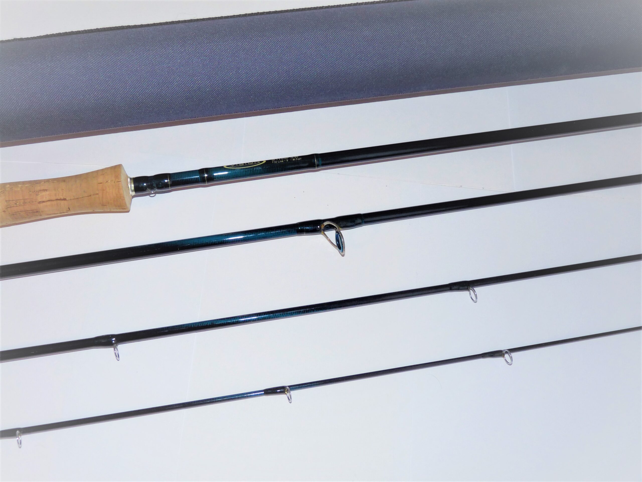 Vision GT Four Traveler 9' 4-piece graphite trout fly rod + tube - Image 2