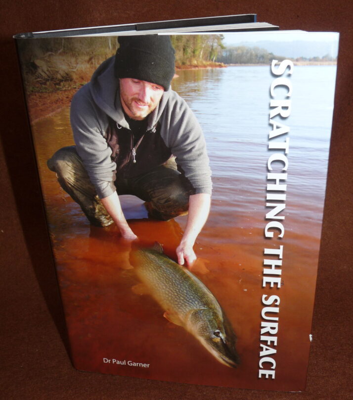 Scratching The Surface, Dr Paul Garner, 2015 signed 1st edition fishing book