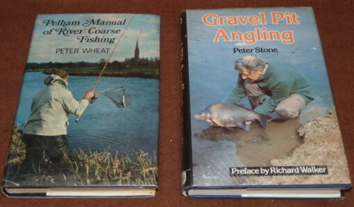 Gravel Pit Angling, P. Stone, Pelham Manual of River Coarse Fishing, P. Wheat, fishing books