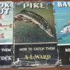 How To catch Them Bass, Pike & Brook Trout, 1956, 58, 63, fishing books