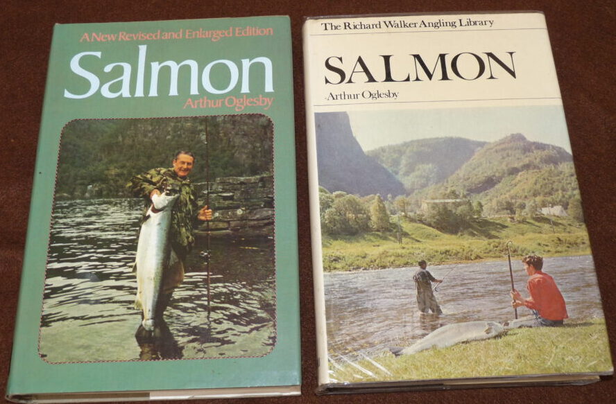 Salmon, A. Oglesby, 1971 1st edition & 1980 3rd edition fishing books