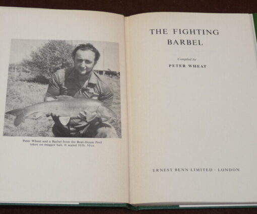 Alternative view of The Fighting Barbel, Peter Wheat, 1967 1st edition Angling Times Book