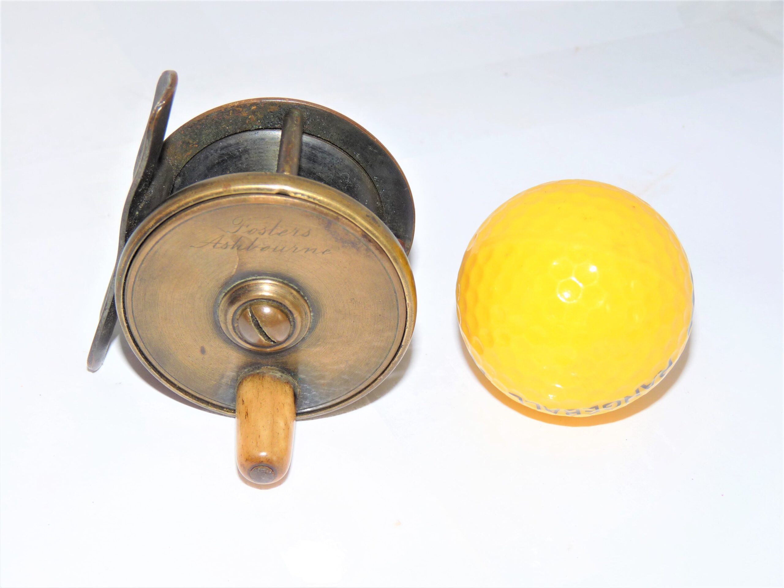 Fosters of Ashborne 2" platewind brass reel