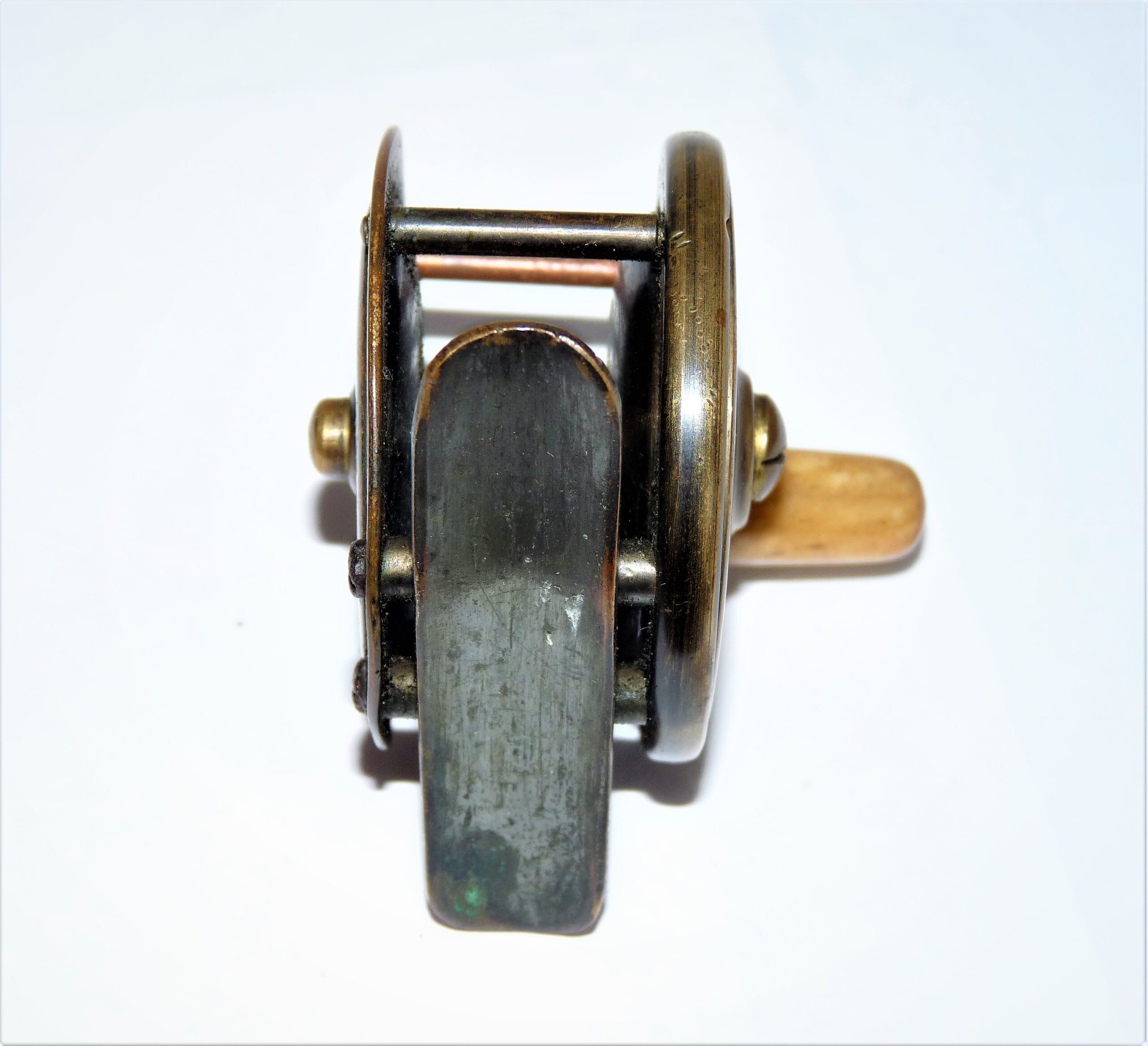 Fosters of Ashborne 2" platewind brass reel - Image 3