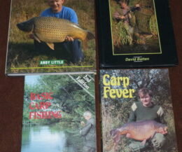Carp fishing book collection, 4 carp angling books