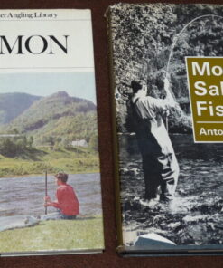 2 Salmon fishing books, Salmon & Modern Salmon Fishing, A. Oglesby, A. Bridges