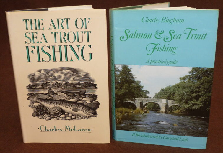 Salmon and Sea Trout Fishing books, C. McLaren, C. Bingham