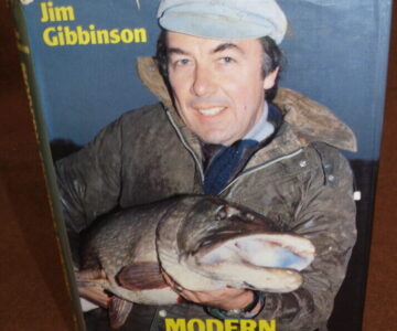Modern Specimen Hunting, Jim Gibbinson, 1983 1st edition fishing book