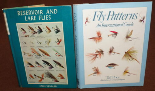 Fly Patterns & Reservoir and Lake Flies, J. Veniard, T. Price, 1970, 1986 1st edition books