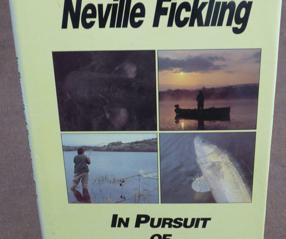 In Pursuit of Predatory Fish, Neville Fickling, 1986 1st edition book