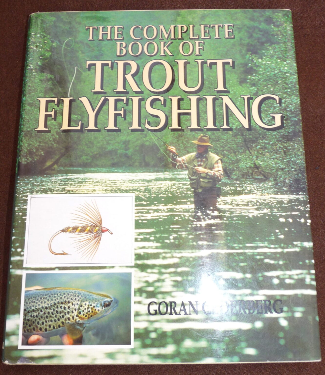 The complete Book of Trout Flyfishing, Goran Cederberg, 1997 edition book