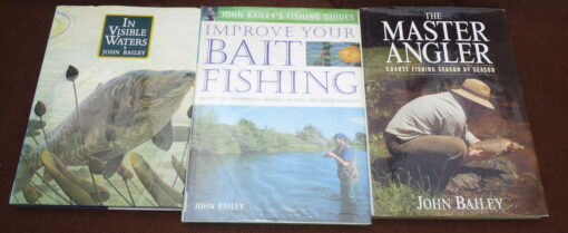 The Master Angler, Bait Fishing & In Visible Waters, John Bailey fishing books