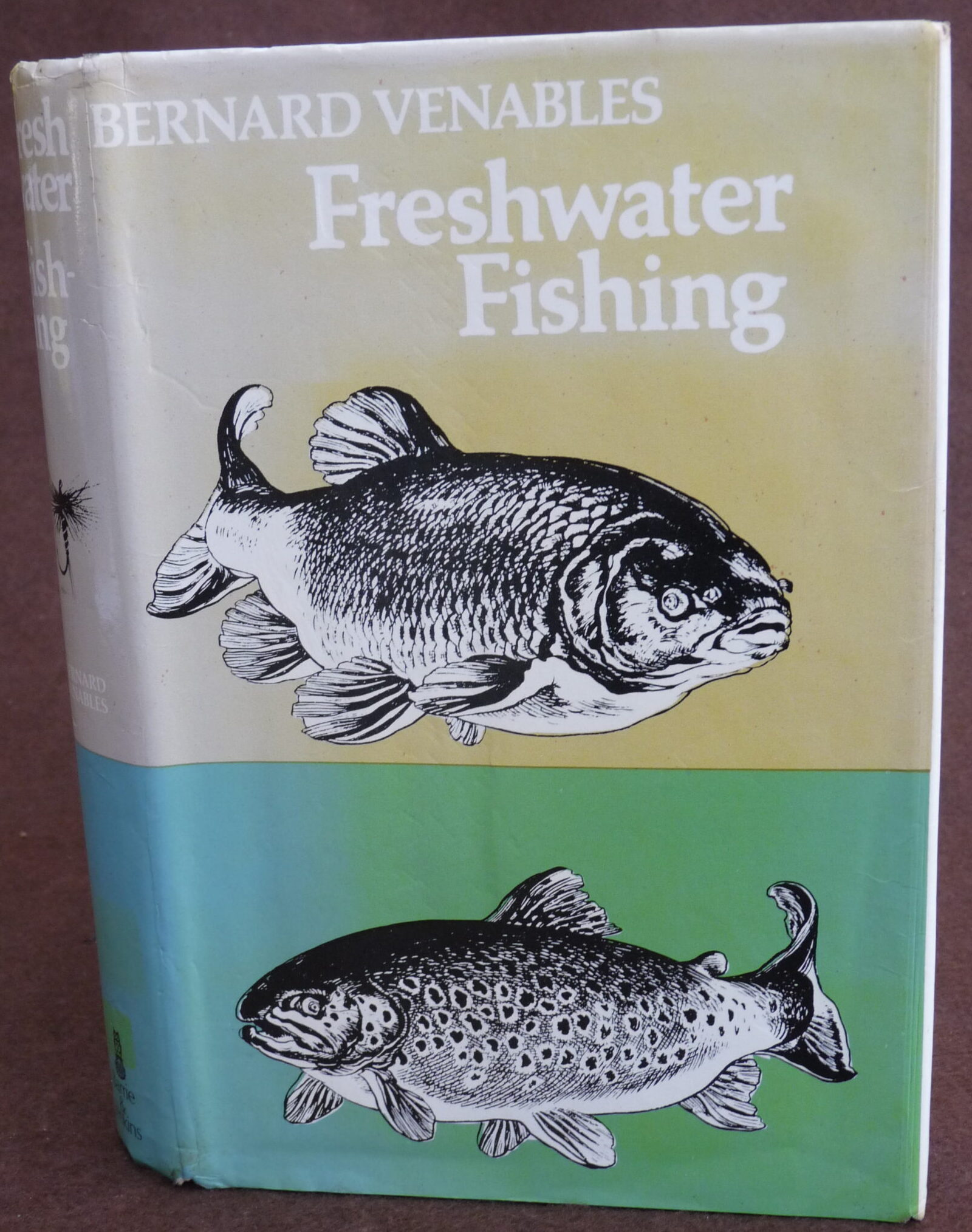Freshwater Fishing, Bernard Venables, 1967 1st edition fishing book