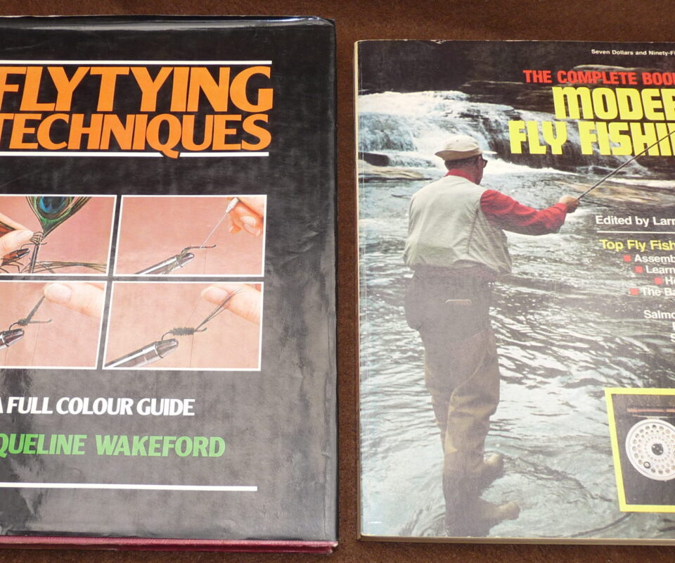 Flytying Techniques & The Complete Book Of Modern Fly Fishing, 1979 1980 1st editions