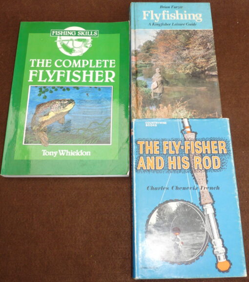 Complete Flyfisher, Flyfishing, Fly-Fisher & His Rod 1st ed books