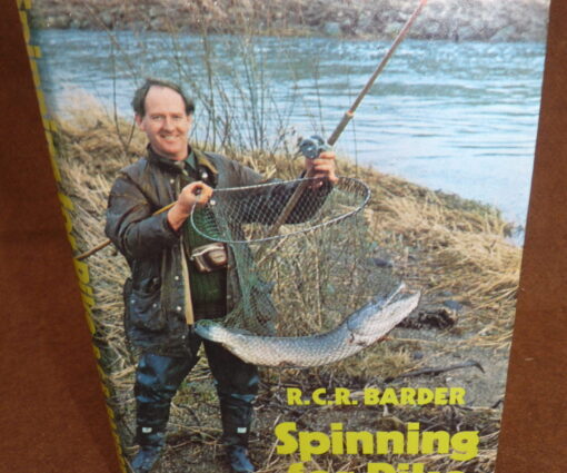 Spinning For Pike, R.C.R Barder, 1970 1st edition book