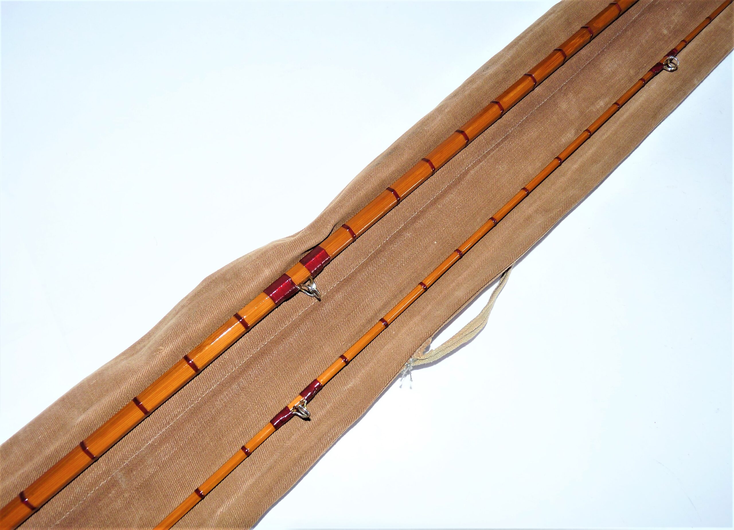 W H Norris 9' 2 piece split cane fly rod - Image 3