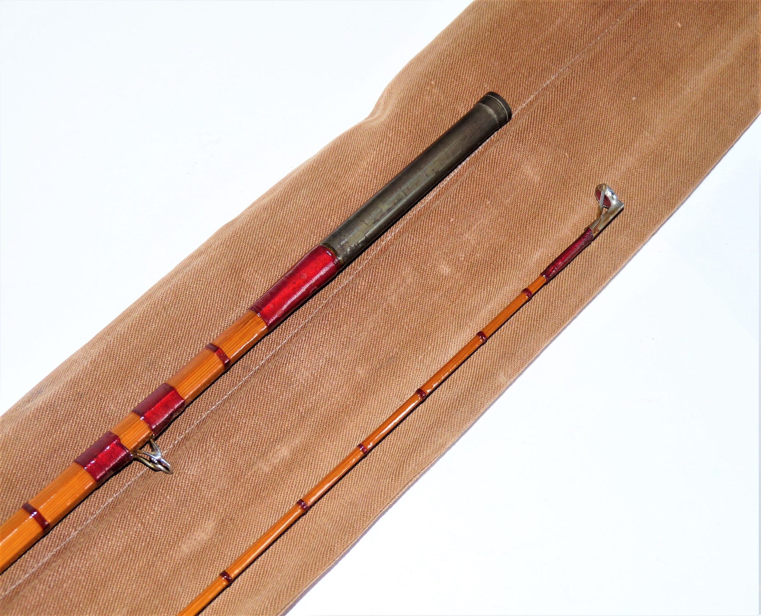 W H Norris 9' 2 piece split cane fly rod - Image 4