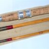 E Eggington & Sons 10'6" 2 piece split cane fly rod with separate butt