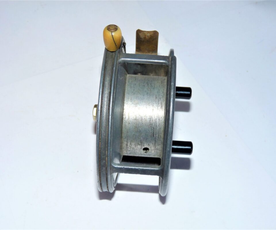 Alternative view of Hardy Silex No 2 vintage spinning reel 1920s to use or collect