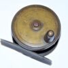 J Bernard & Sons, London 2.5" brass & ebonite reel