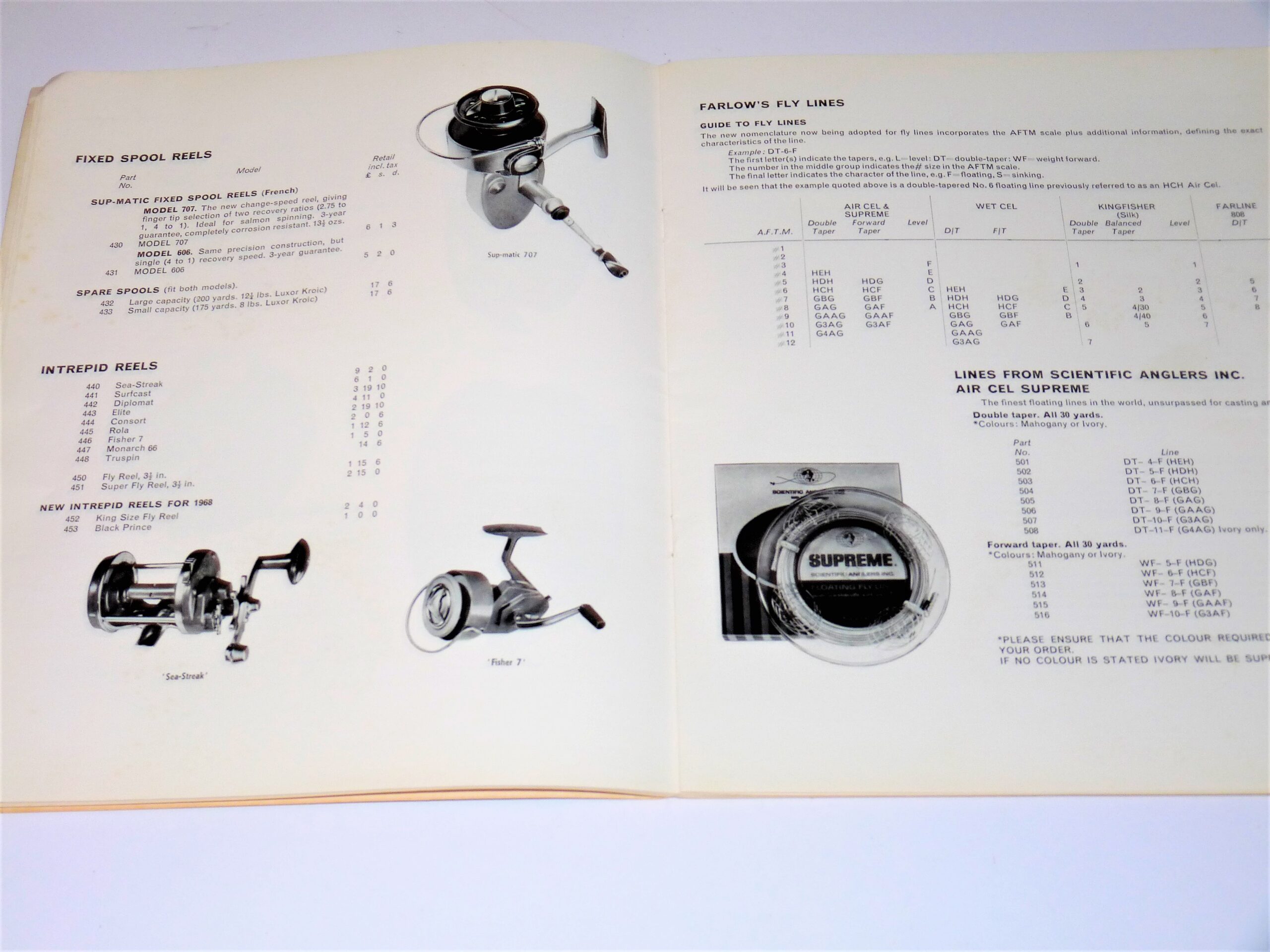 Farlow's Fishing Tackle Catalogue 1968 reference guide - Image 3