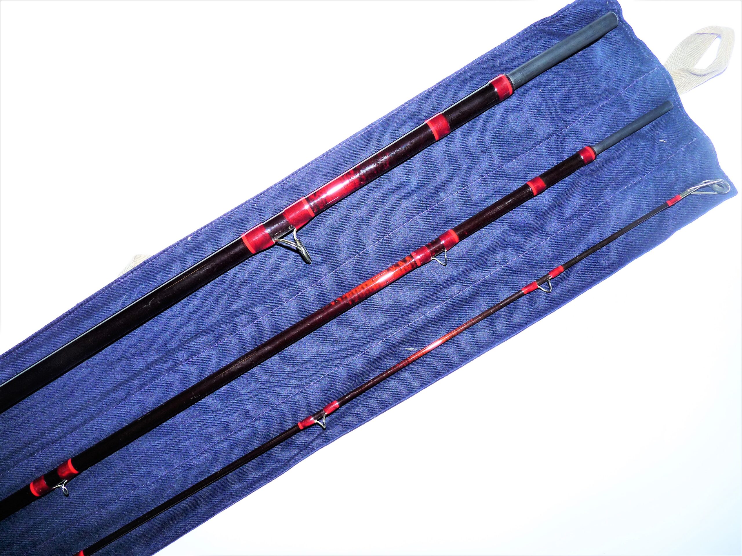 Hardy Graphite Deluxe Spey 15' Three Piece Salmon Fly Rod & original bag - Image 3