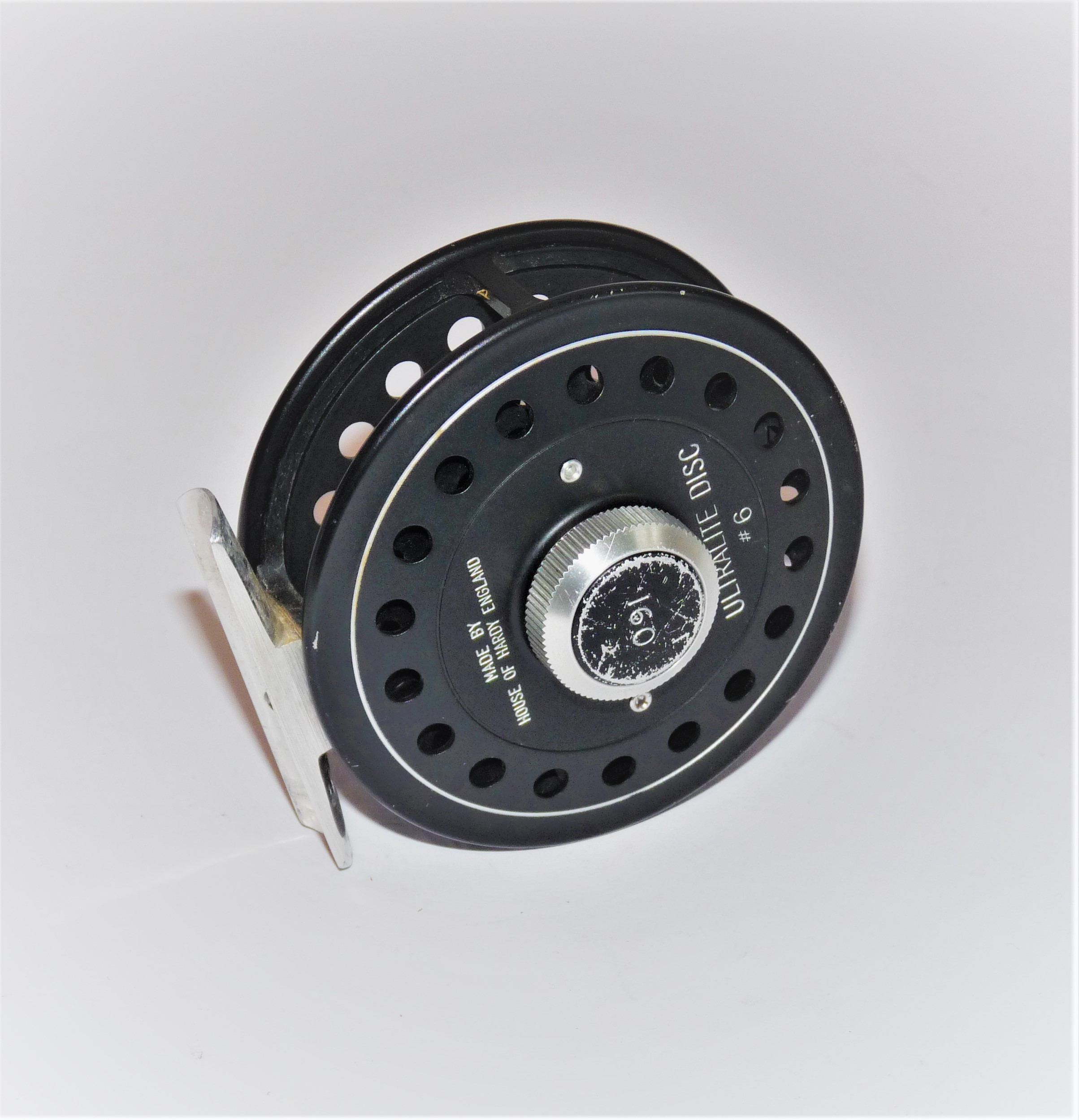 Hardy Ultralite disc #6 trout fly reel with bag and box #091 - Image 3