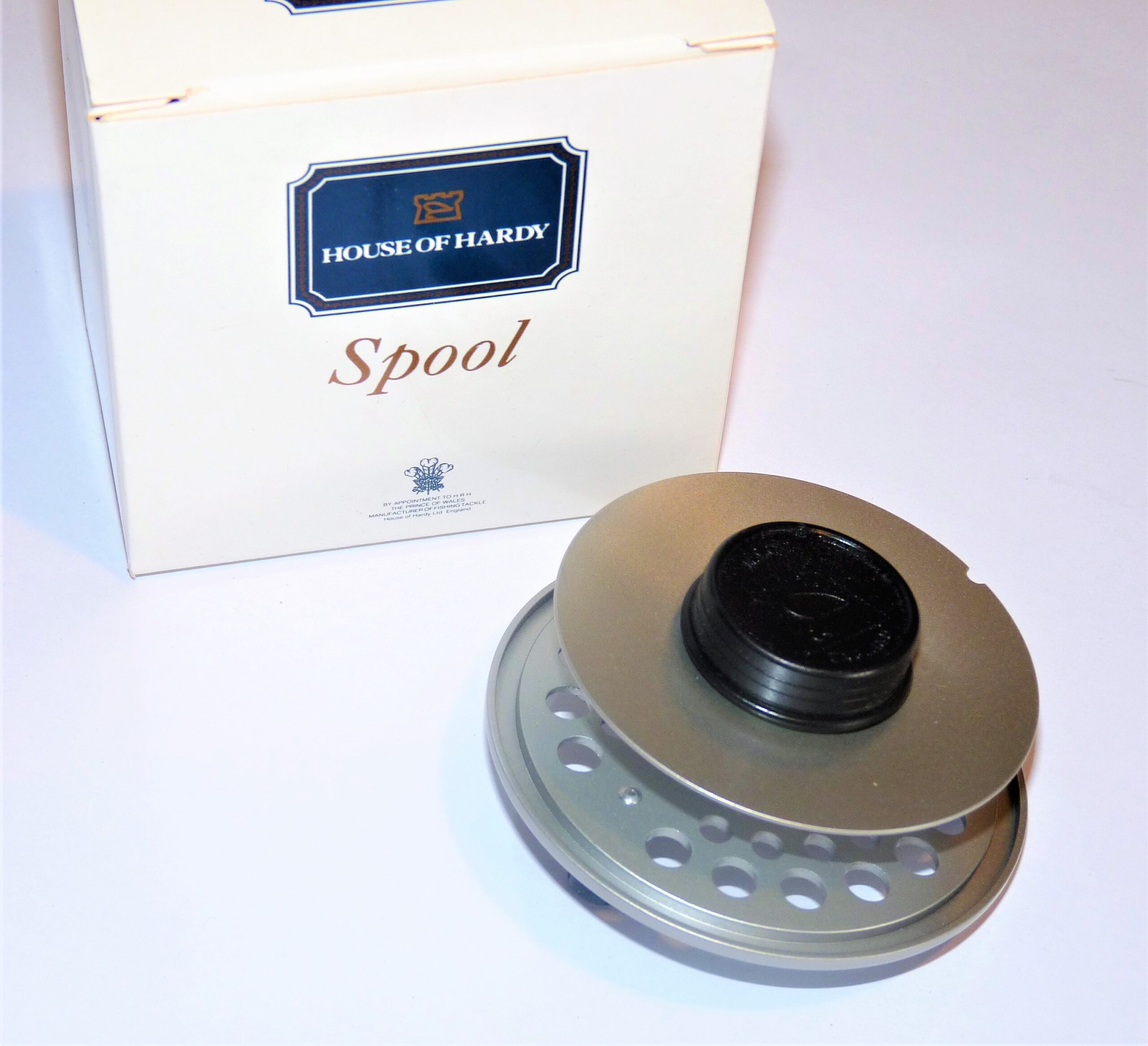 Hardy Marquis Disc #3/4 spare spool with Hardy card box unused - Image 2