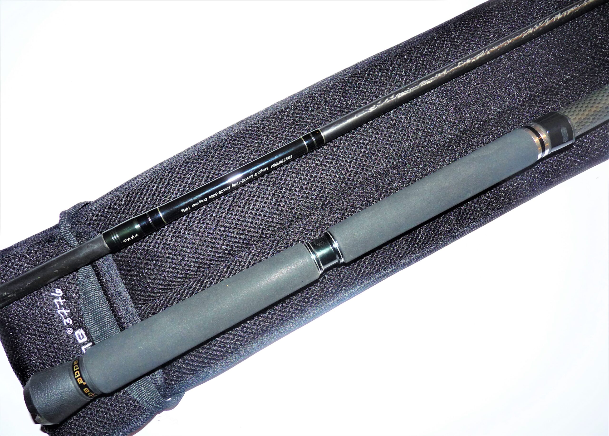 EDGE 3776 two piece spinning rod with Fuji fittings - designed by Gary Loomis