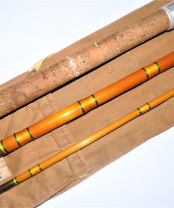 Alternative view of Allcock Pearless spanish reed and split cane trout fly rod 9ft 6"
