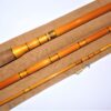 Allcock Pearless spanish reed and split cane trout fly rod 9ft 6"