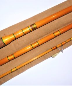 Allcock Pearless spanish reed and split cane trout fly rod 9ft 6"