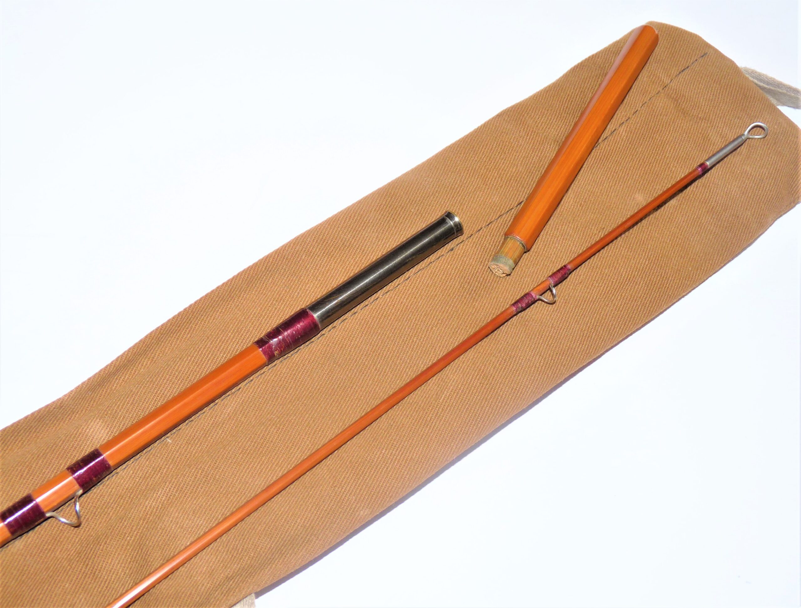 Sharpe's Eighty Eighty 8'8" 2 piece split cane fly fishing rod #5/6