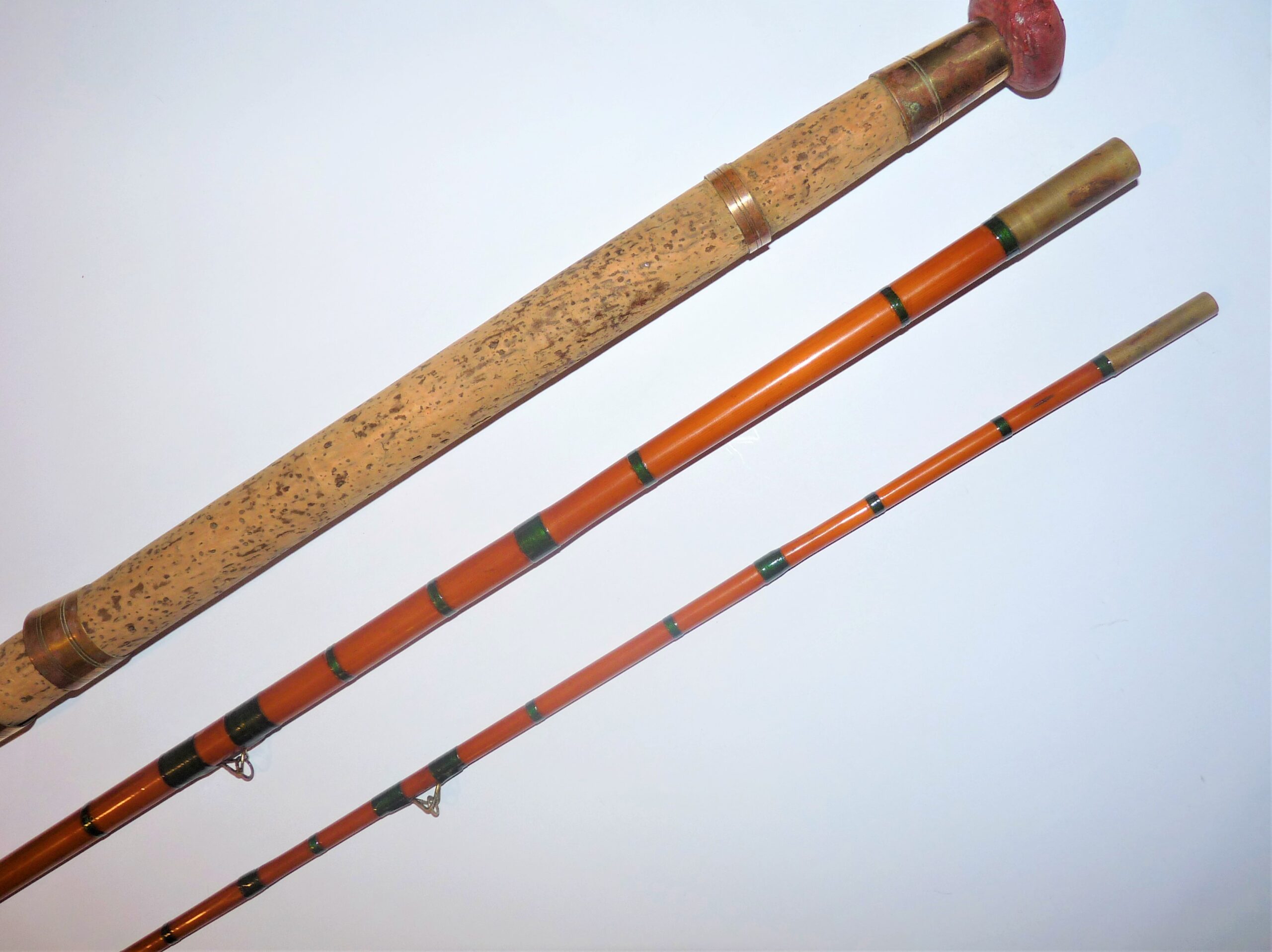 Chitty Tottenham 13' 6" 2-piece whole cane rod with split cane tip