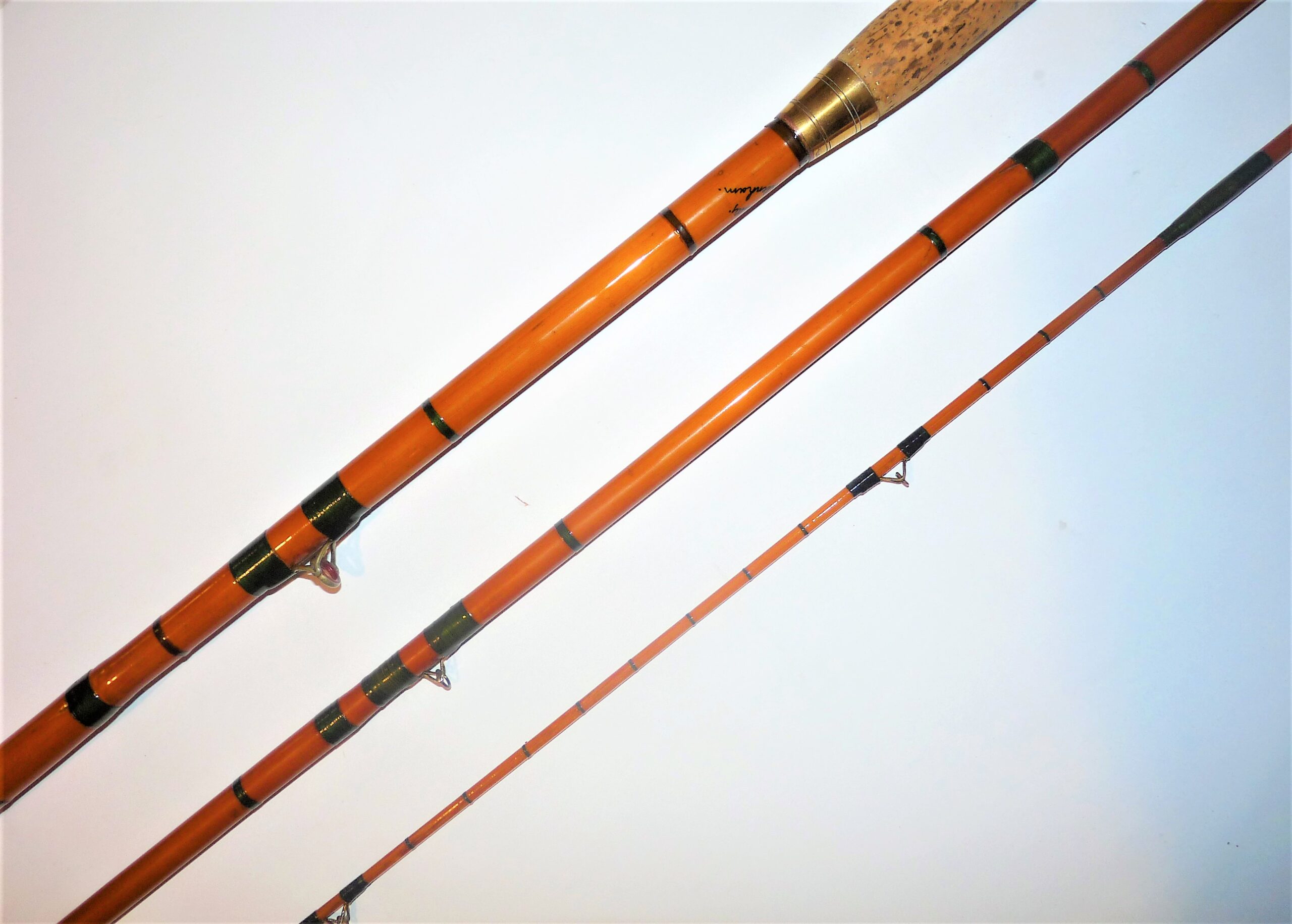 Chitty Tottenham 13' 6" 2-piece whole cane rod with split cane tip - Image 2